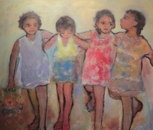 Betty Murchison - Friends Forever 32x42