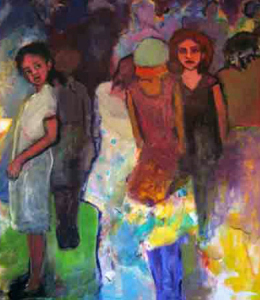 Betty Murchison Let's go home 38x50