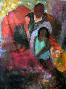 betty murchison - mother and child #2 34x42
