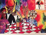 Caberet Du Moulin Rouge Watercolor